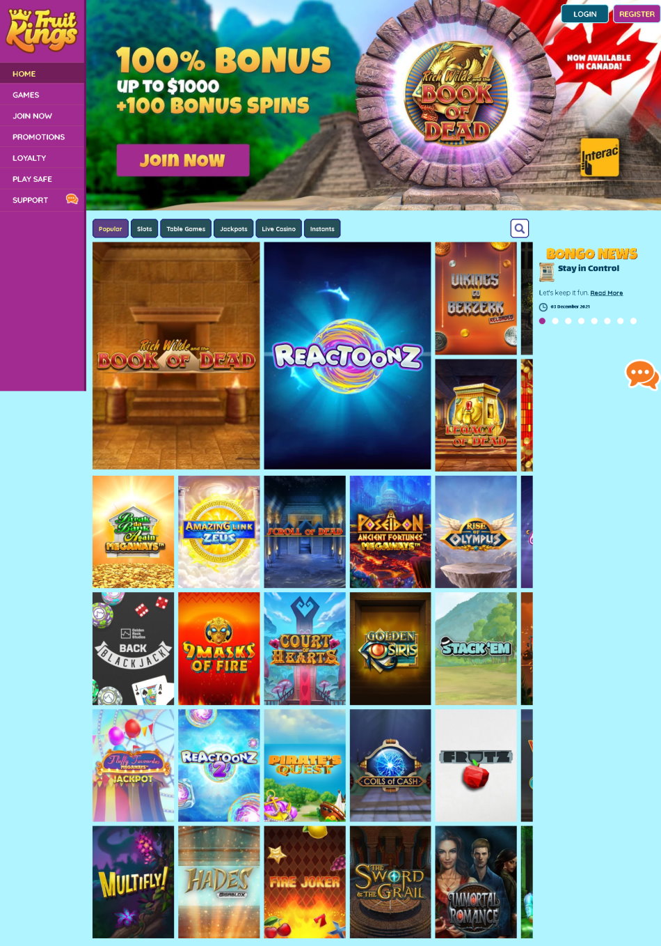 Fruit Kings Casino